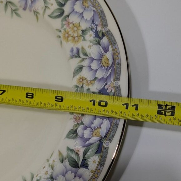 Andrea By Sadek Floral Plate Pastel Border Design Japan Vintage - Picture 3 of 6